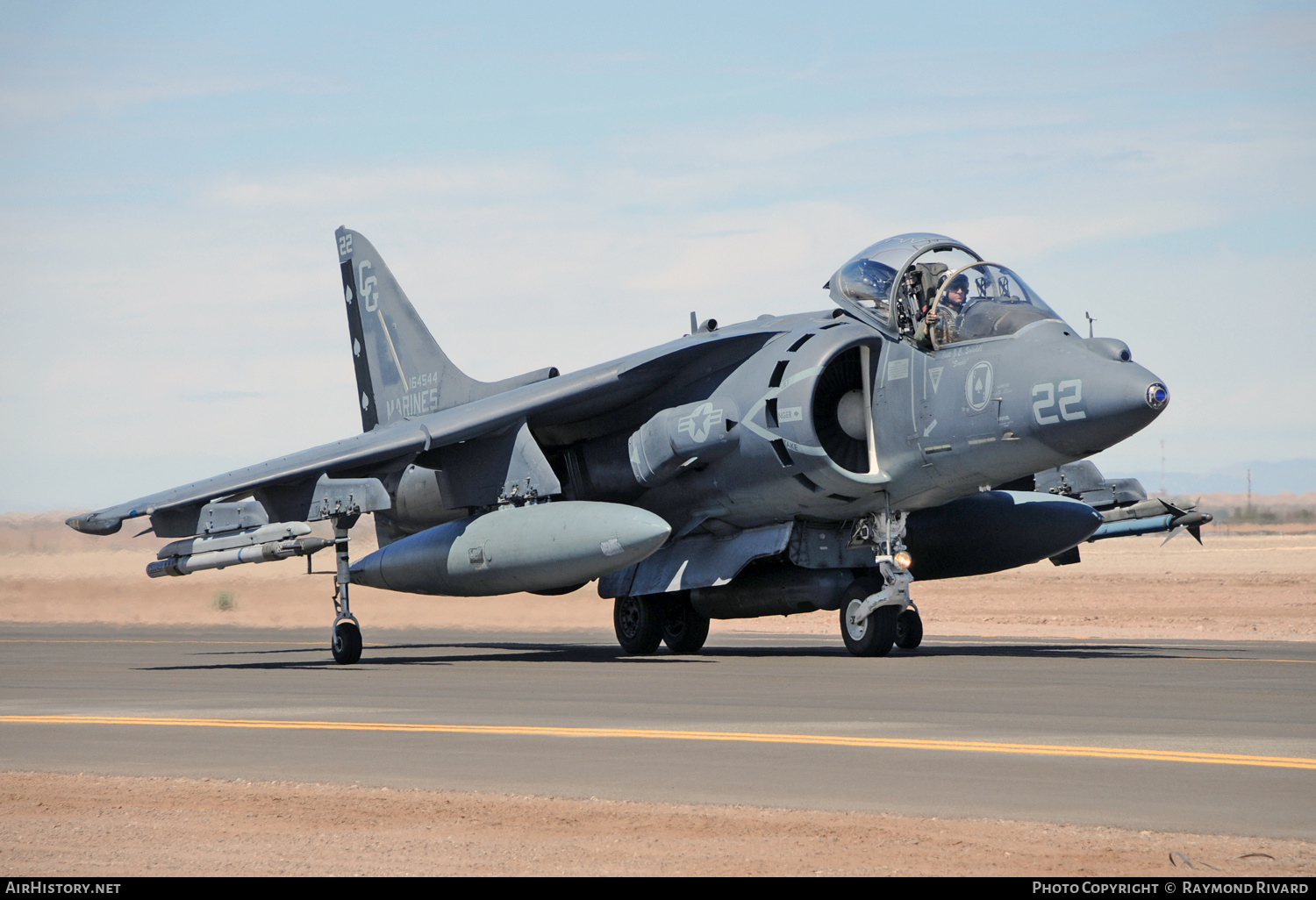 Aircraft Photo of 164544 | Boeing AV-8B Harrier II+ | USA - Marines | AirHistory.net #482069