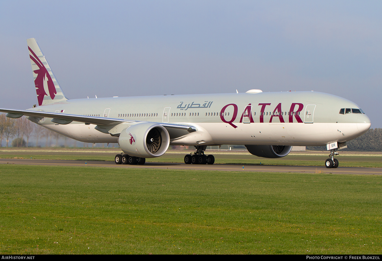 Aircraft Photo of A7-BER | Boeing 777-300/ER | Qatar Airways | AirHistory.net #482094
