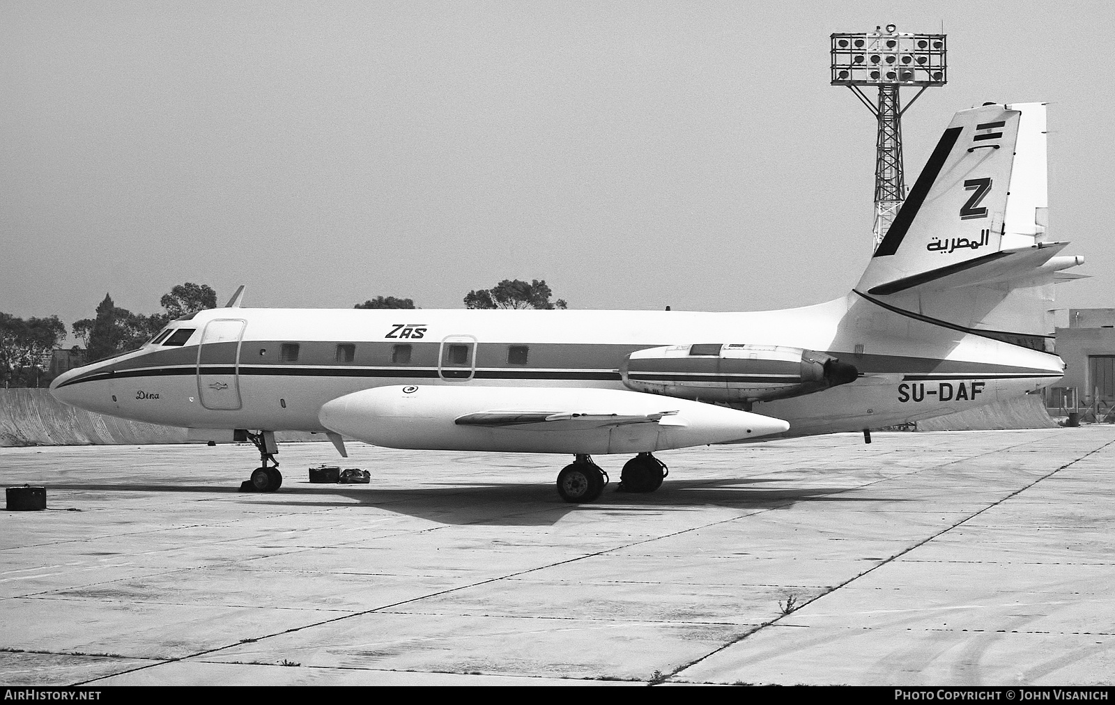 Aircraft Photo of SU-DAF | Lockheed L-1329 JetStar 6 | ZAS Airline of Egypt | AirHistory.net #482098