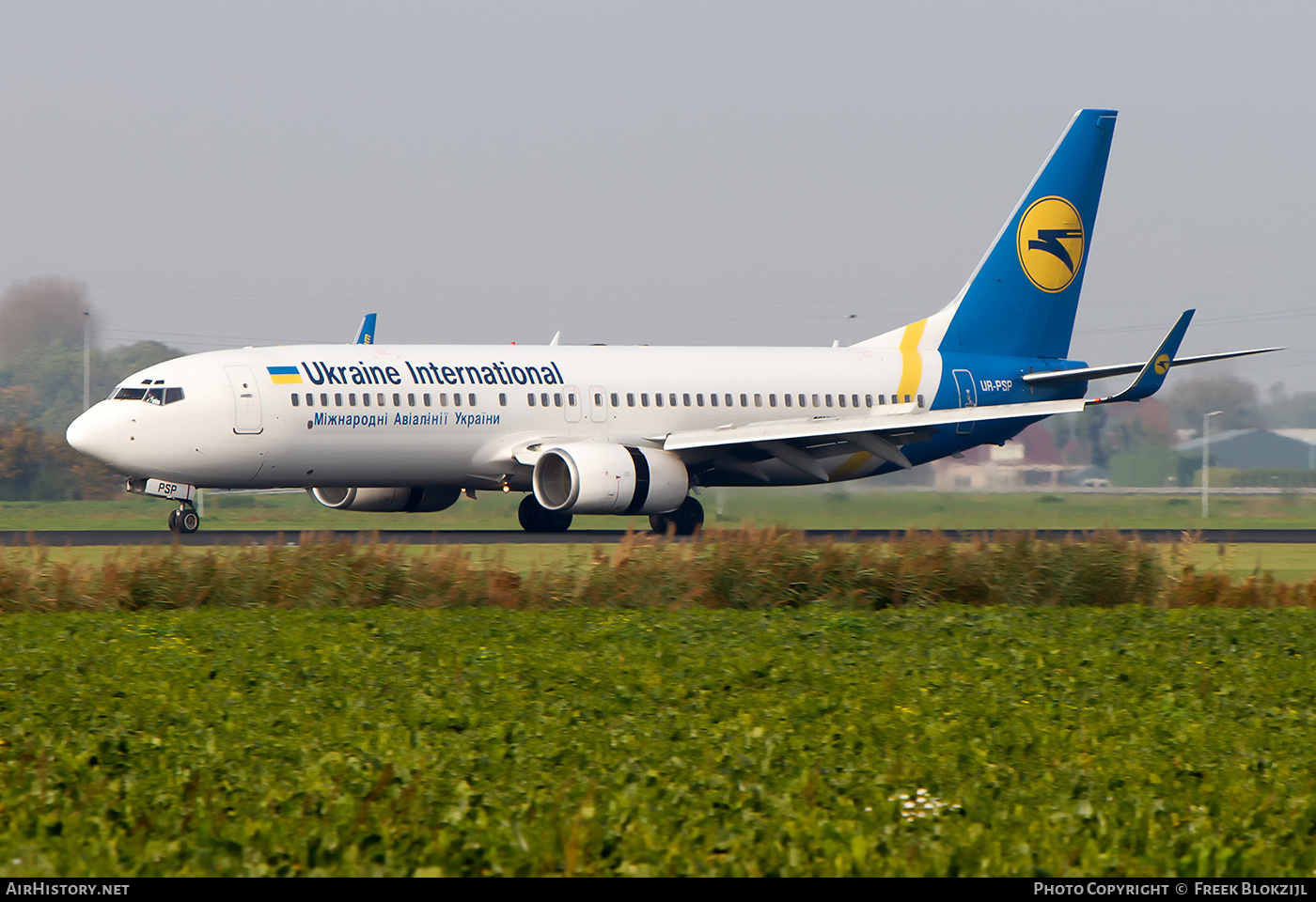 Aircraft Photo of UR-PSP | Boeing 737-8Q8 | Ukraine International Airlines | AirHistory.net #482100