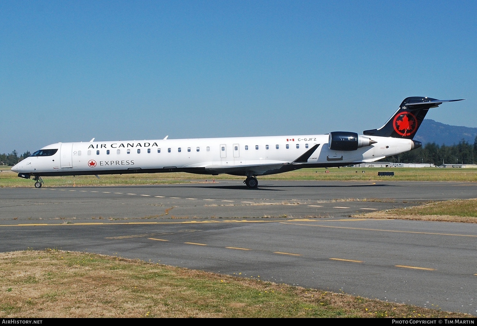 Aircraft Photo of C-GJFZ | Bombardier CRJ-900LR (CL-600-2D24) | Air Canada Express | AirHistory.net #482101
