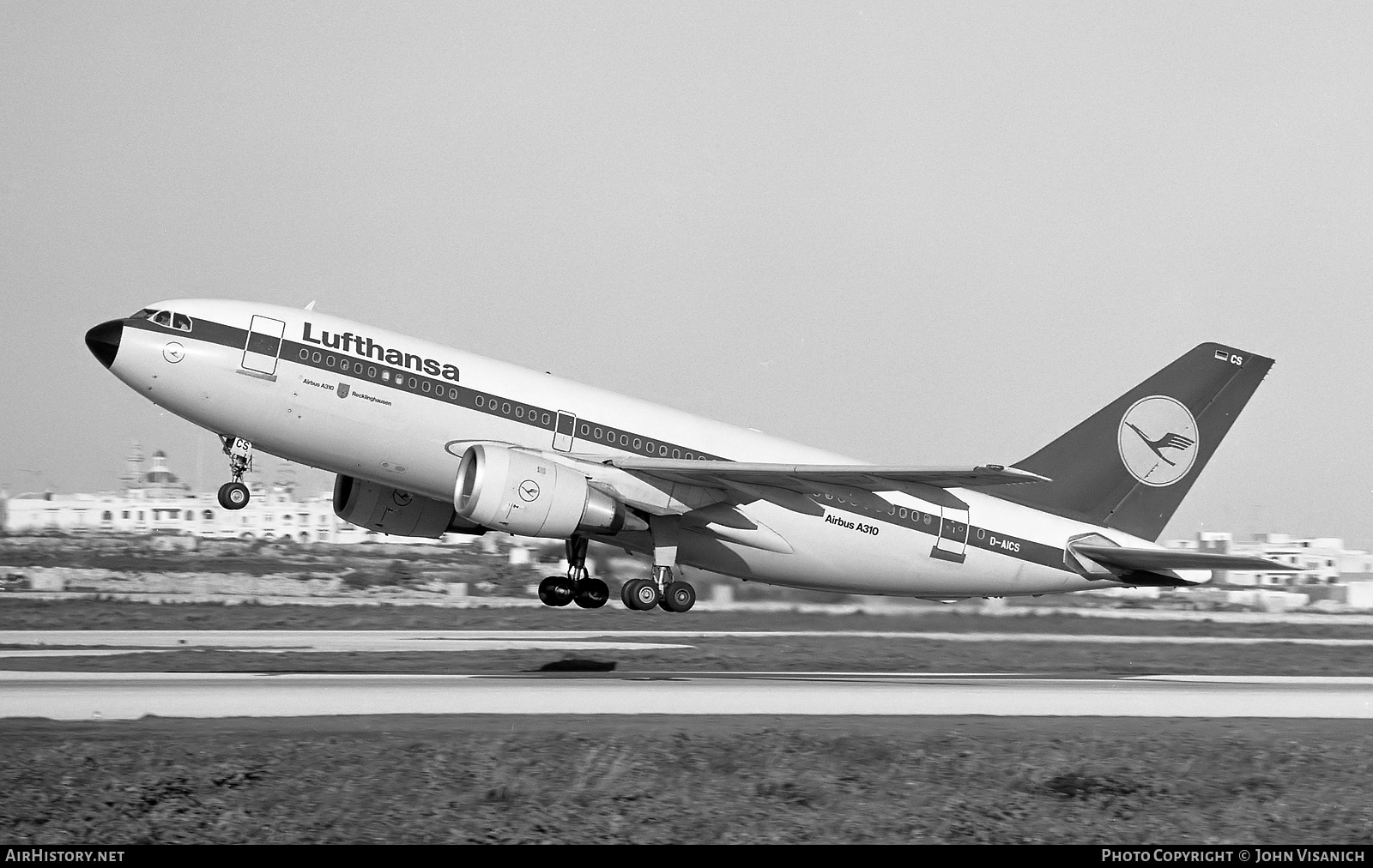 Aircraft Photo of D-AICS | Airbus A310-203 | Lufthansa | AirHistory.net #482127