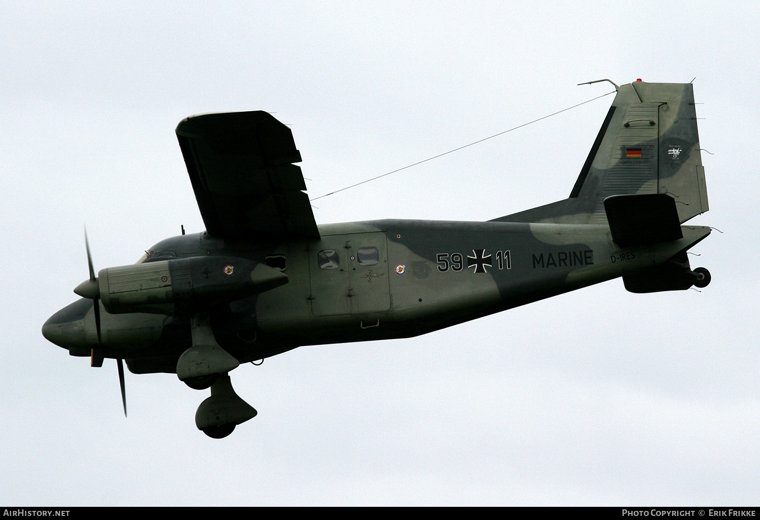 Aircraft Photo of D-IRES / 5911 | Dornier Do-28D-2 Skyservant | RK Flugdienst RFD-94/1.Staffel | Germany - Navy | AirHistory.net #482130