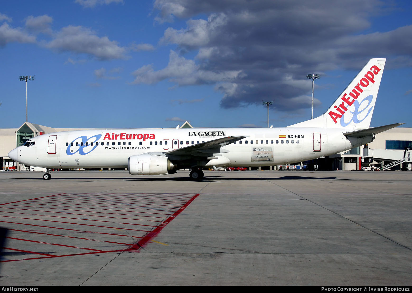 Aircraft Photo of EC-HBM | Boeing 737-85P | Air Europa | AirHistory.net #482152