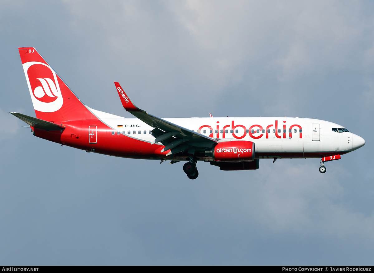 Aircraft Photo of D-AHXJ | Boeing 737-7K5 | Air Berlin | AirHistory.net #482155
