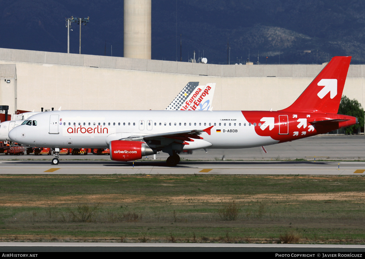 Aircraft Photo of D-ABDB | Airbus A320-214 | Air Berlin | AirHistory.net #482161