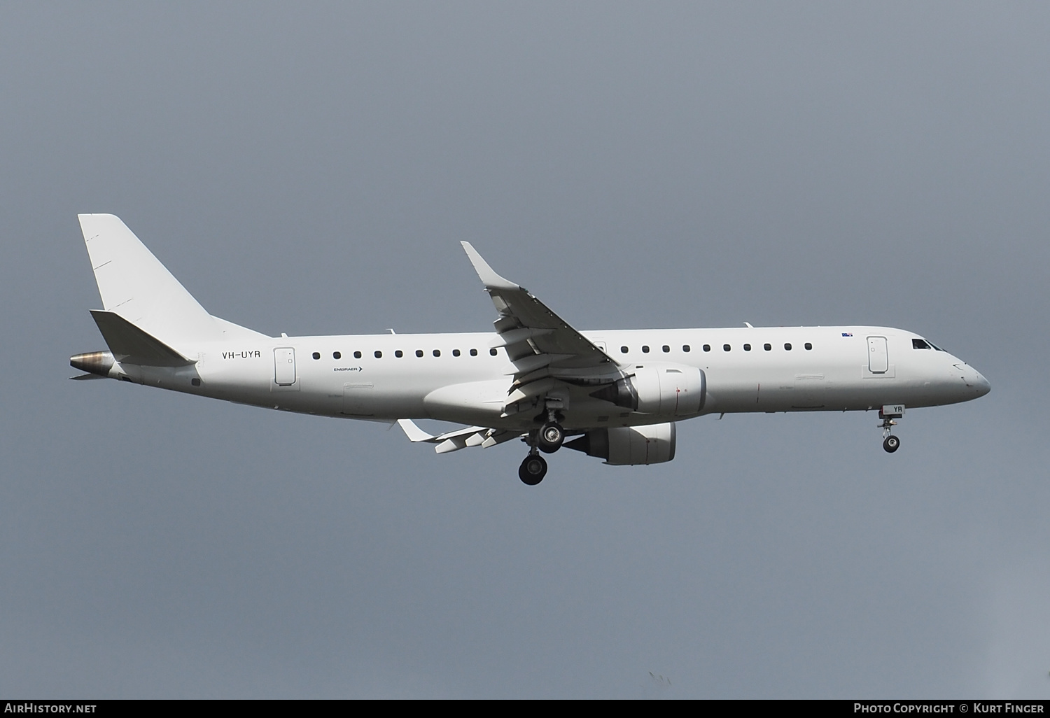 Aircraft Photo of VH-UYR | Embraer 190AR (ERJ-190-100IGW) | AirHistory.net #482173