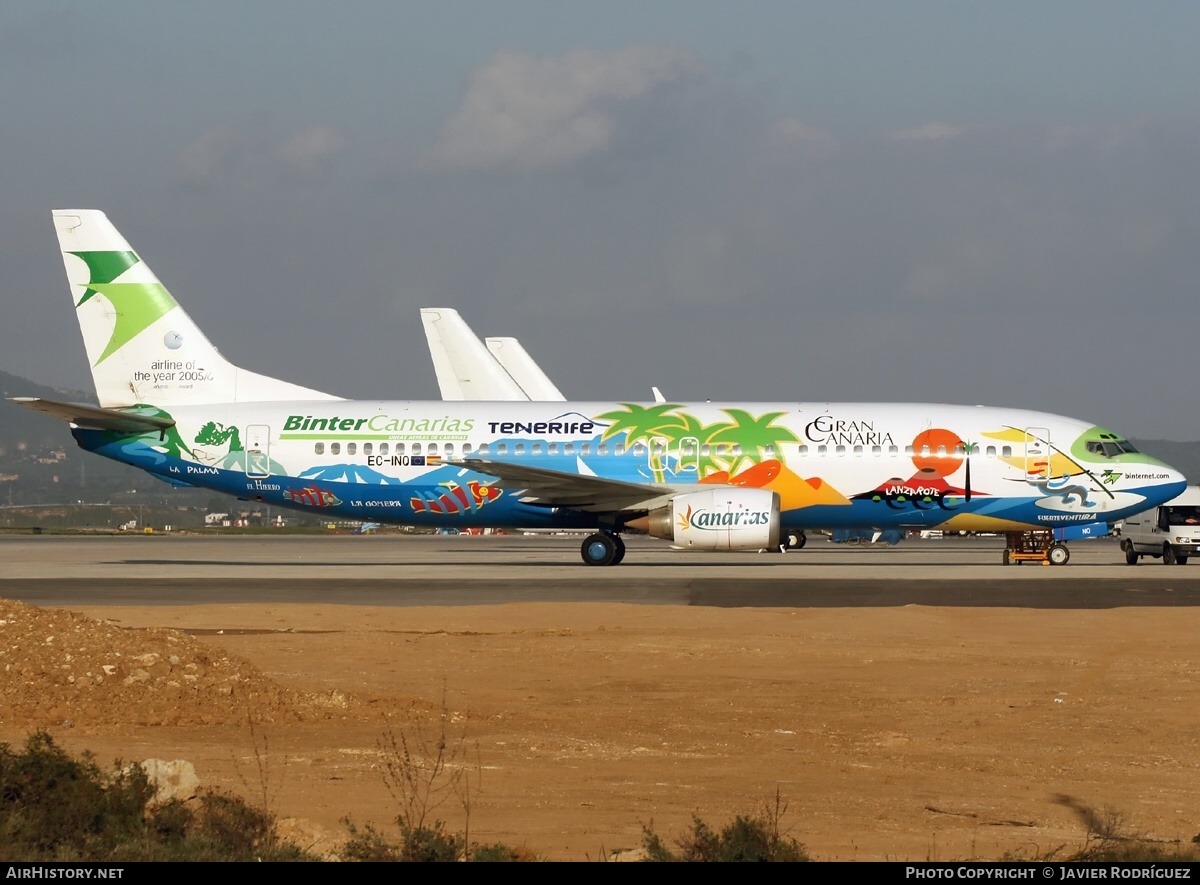 Aircraft Photo of EC-INQ | Boeing 737-4Q8 | Binter Canarias | AirHistory.net #482174