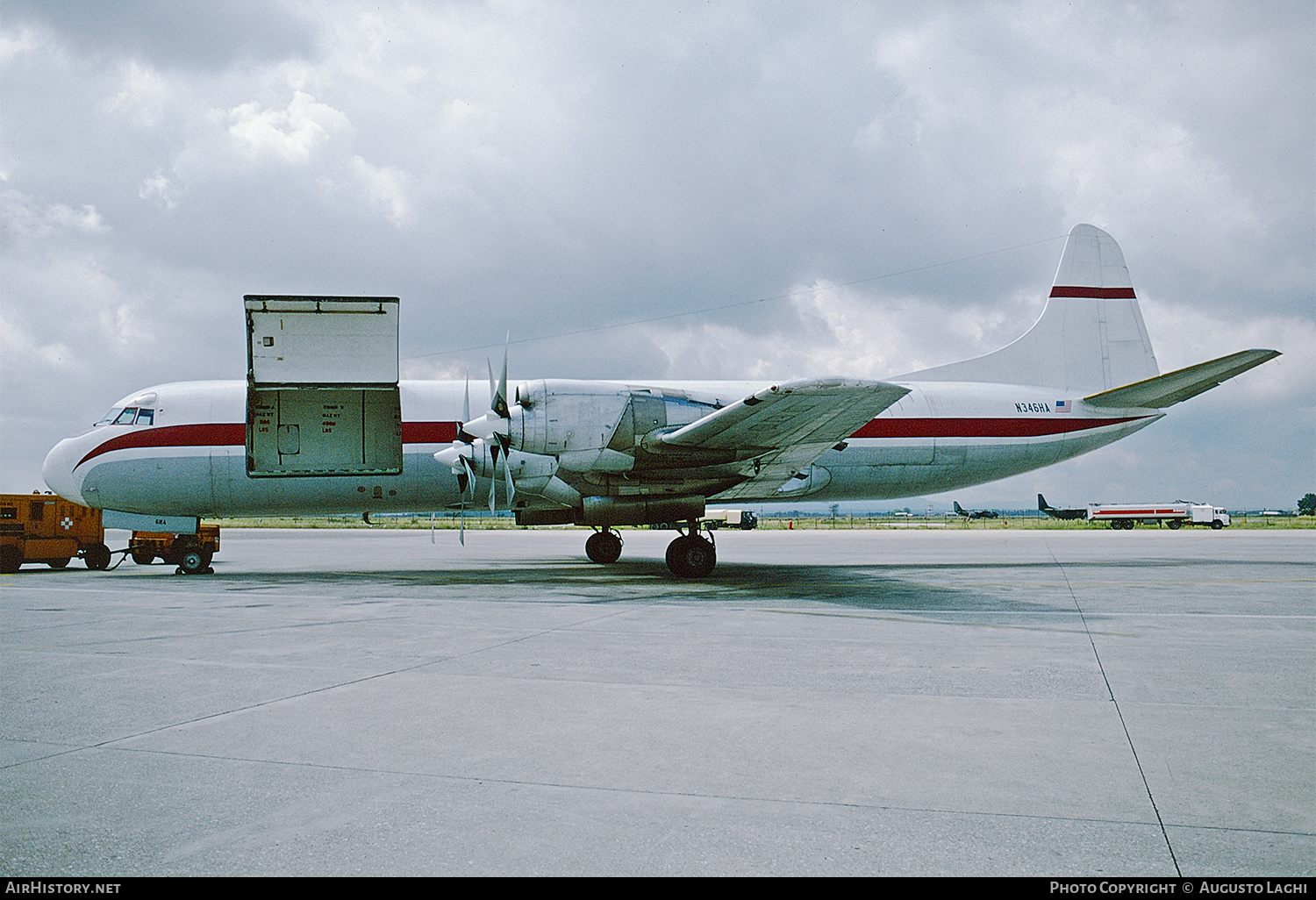 Aircraft Photo of N346HA | Lockheed L-188A(F) Electra | Zantop International Airlines | AirHistory.net #482175