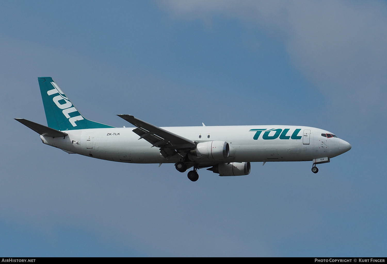 Aircraft Photo of ZK-TLK | Boeing 737-476 | Toll Priority | AirHistory.net #482176
