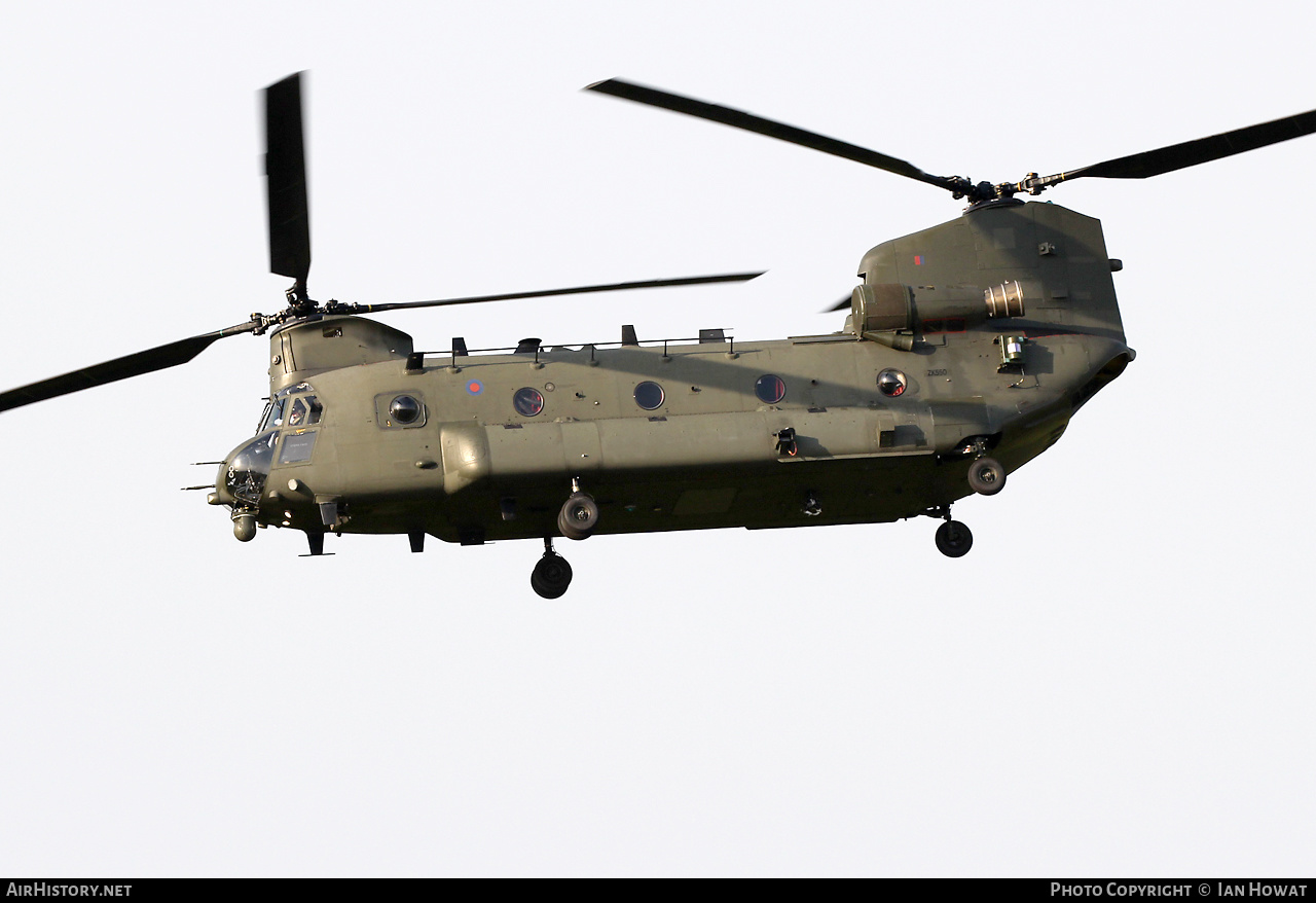 Aircraft Photo of ZK550 | Boeing Chinook HC6 (352) | UK - Air Force | AirHistory.net #482200