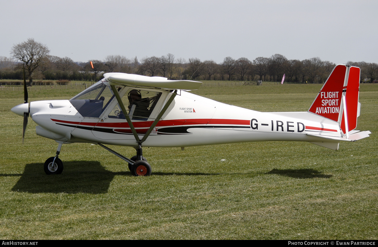 Aircraft Photo of G-IRED | Comco Ikarus C42B | Flight Sport Aviation | AirHistory.net #482205
