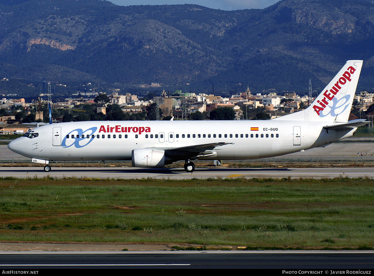 Aircraft Photo of EC-GUO | Boeing 737-4Q8 | Air Europa | AirHistory.net #482217