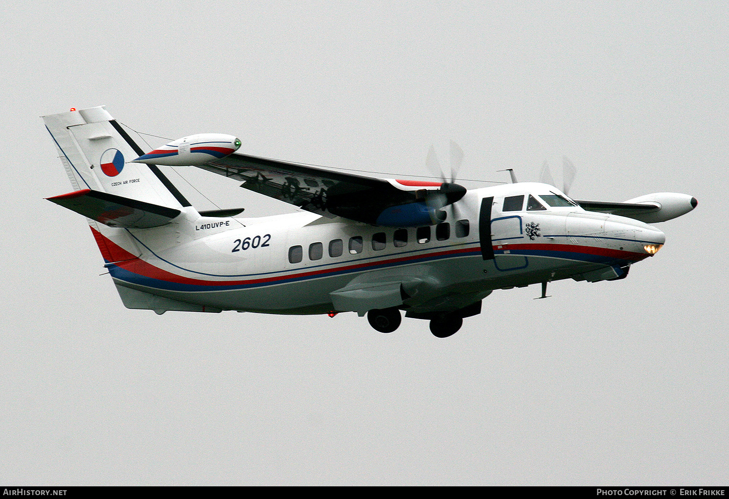 Aircraft Photo of 2602 | Let L-410UVP-E Turbolet | Czechia - Air Force | AirHistory.net #482218