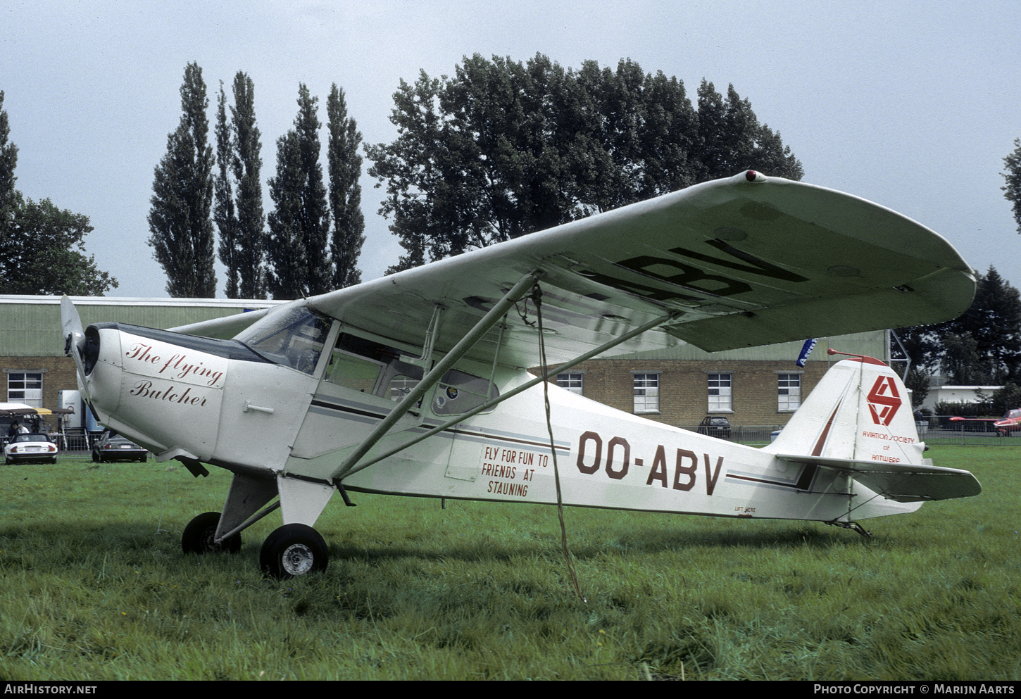 Aircraft Photo of OO-ABV | Auster J-2 Arrow | Aviation Society of Antwerp | AirHistory.net #482222