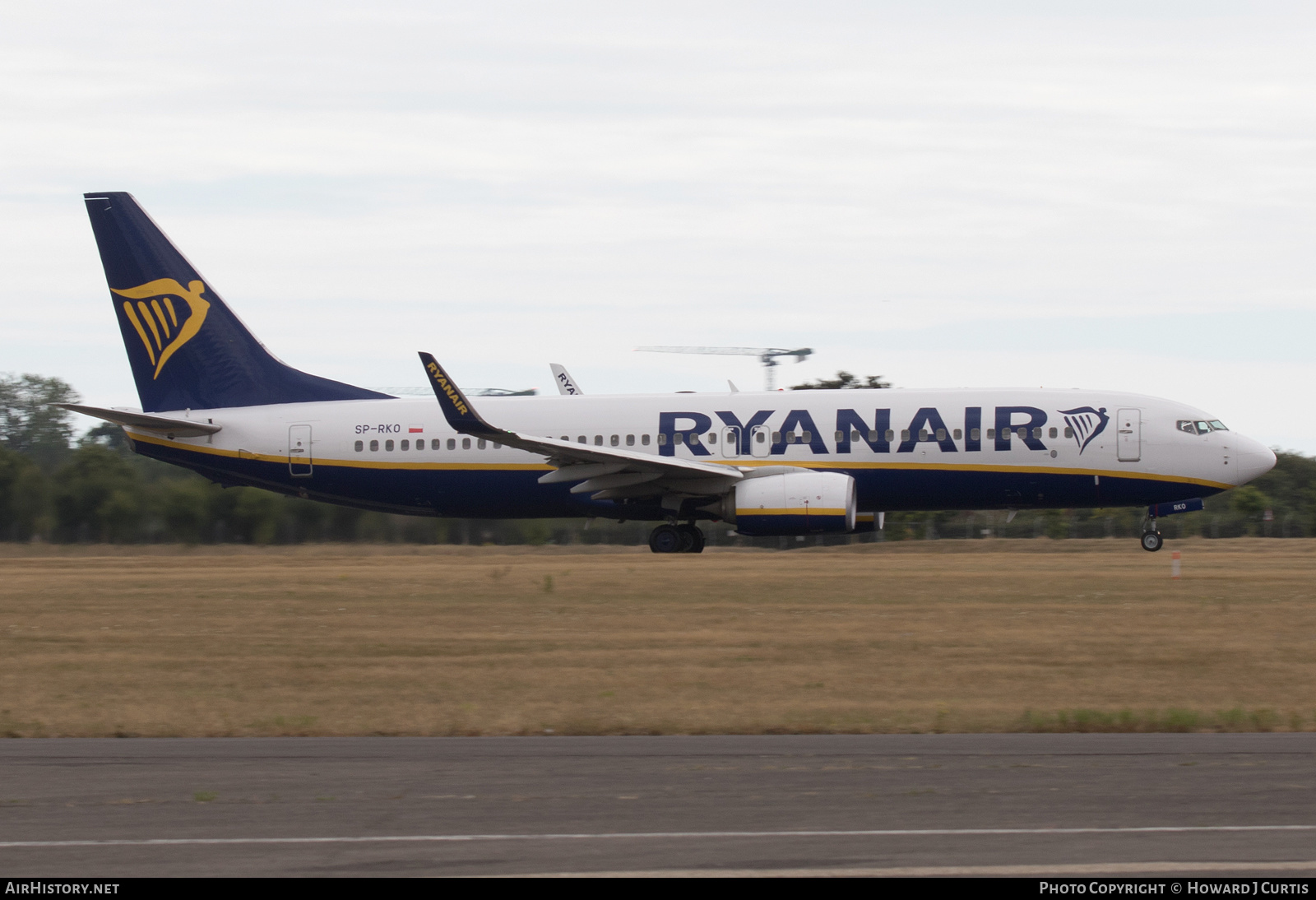 Aircraft Photo of SP-RKO | Boeing 737-8AS | Ryanair | AirHistory.net #482227