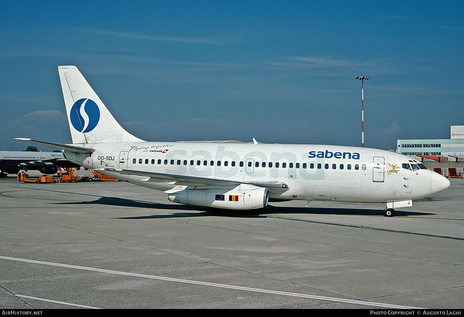 Aircraft Photo of OO-SDJ | Boeing 737-229C/Adv | Sabena | AirHistory.net #482229