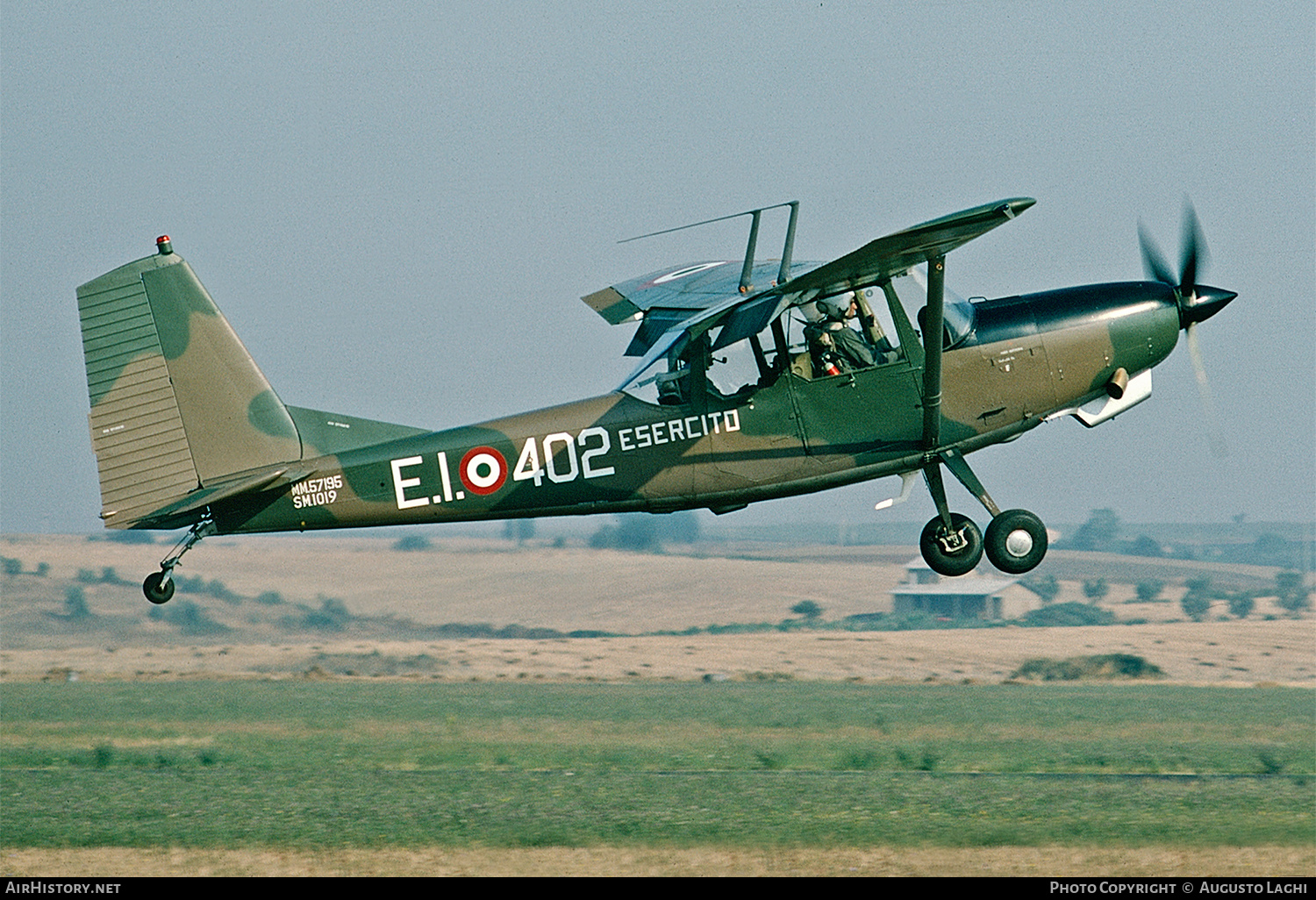 Aircraft Photo of MM57195 | SIAI-Marchetti SM-1019A | Italy - Army | AirHistory.net #482233