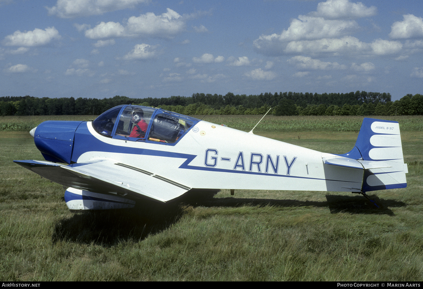 Aircraft Photo of G-ARNY | SAN Jodel D-117 | AirHistory.net #482237