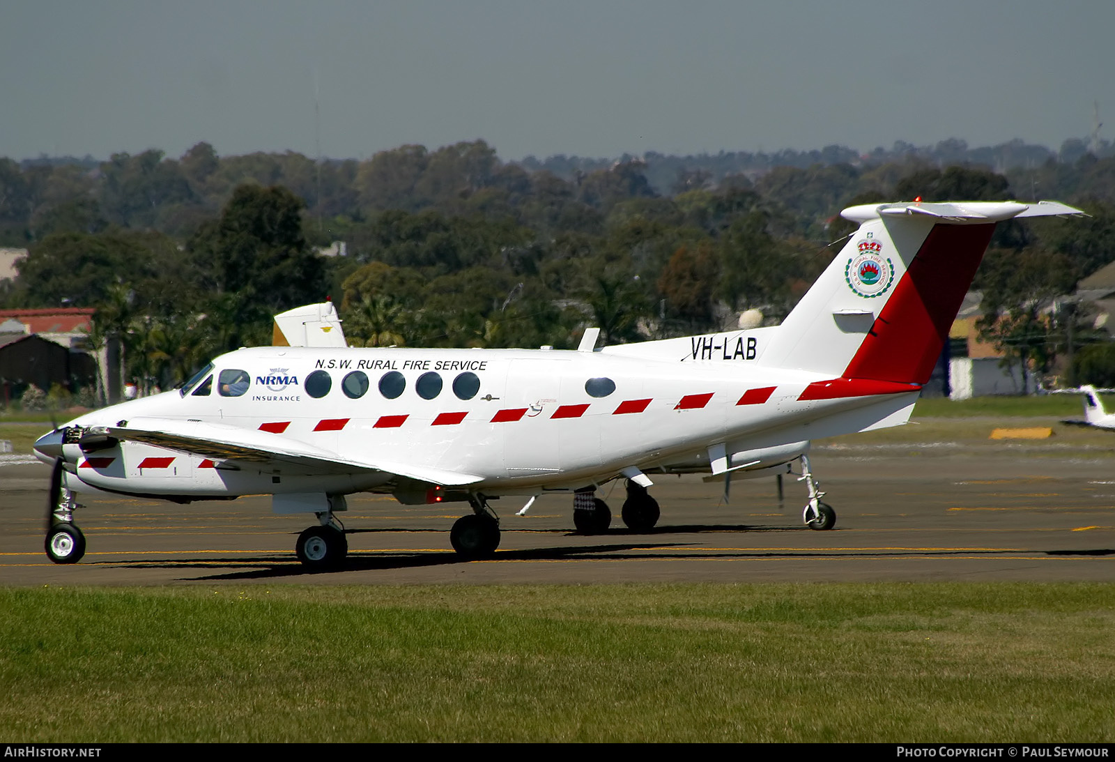 Aircraft Photo of VH-LAB | Beech B200T Super King Air | NSW Rural Fire Service | AirHistory.net #482238