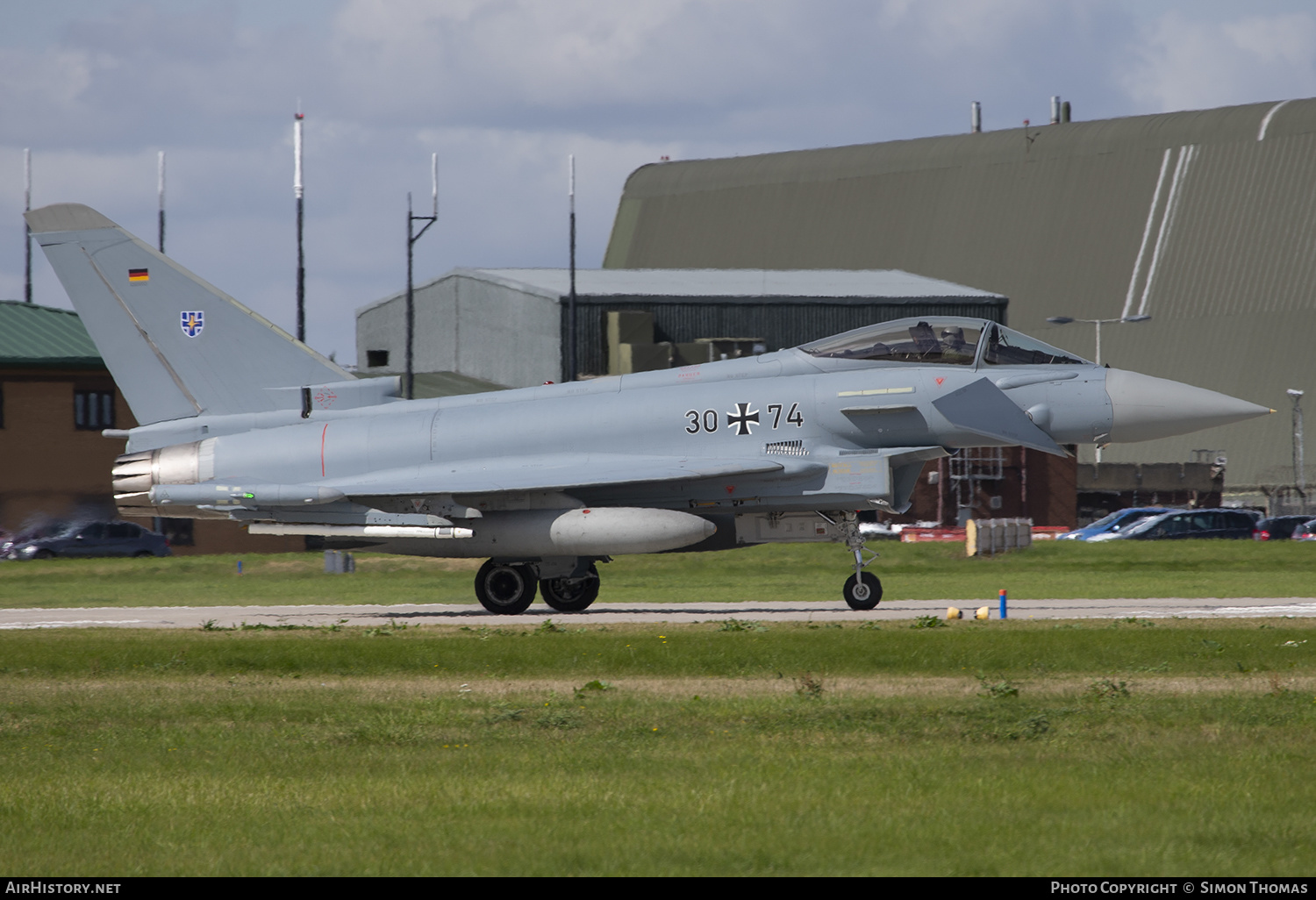 Aircraft Photo of 3074 | Eurofighter EF-2000 Typhoon S | Germany - Air Force | AirHistory.net #482241