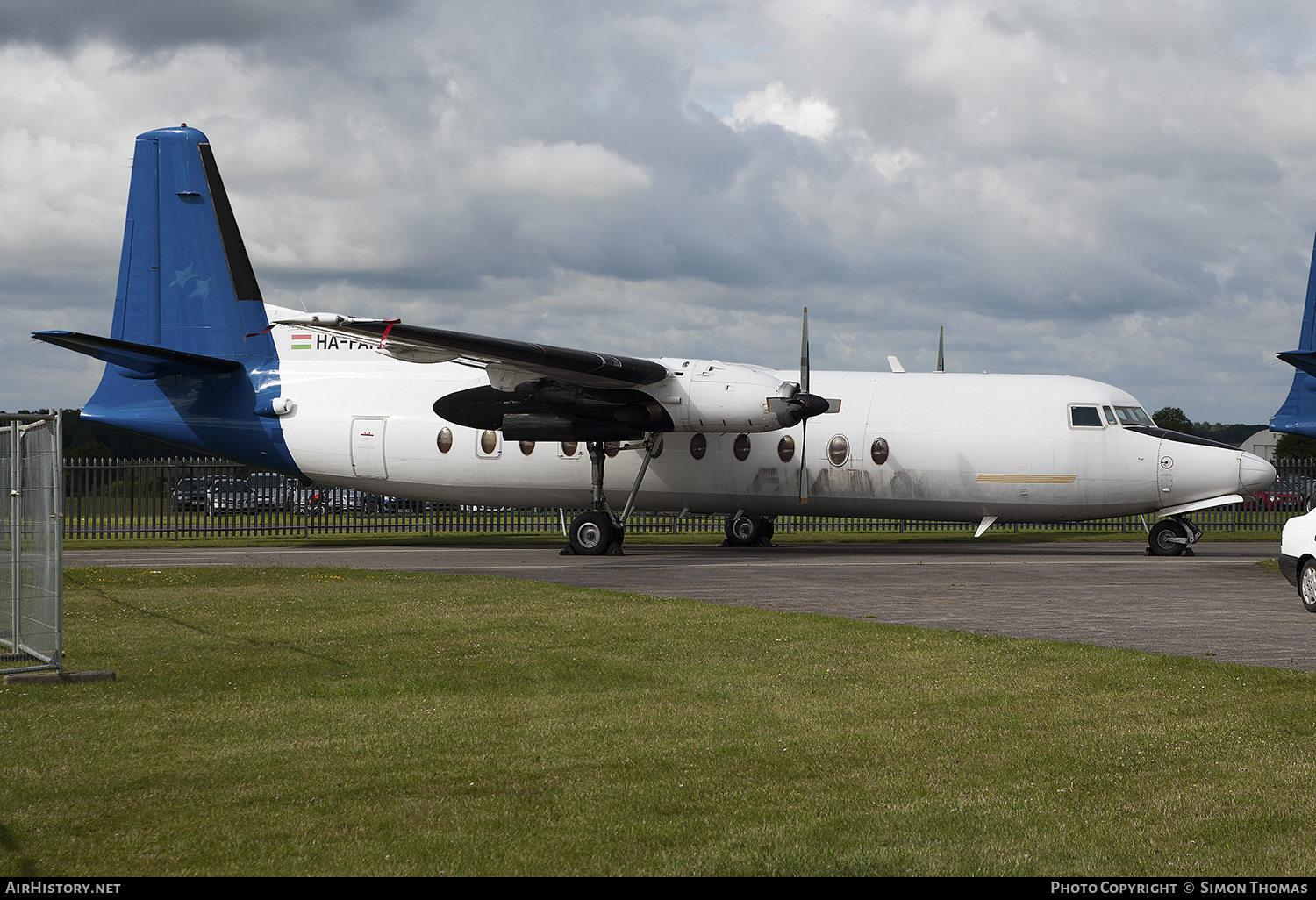 Aircraft Photo of HA-FAH | Fokker F27-500 Friendship | Farnair Europe | AirHistory.net #482242