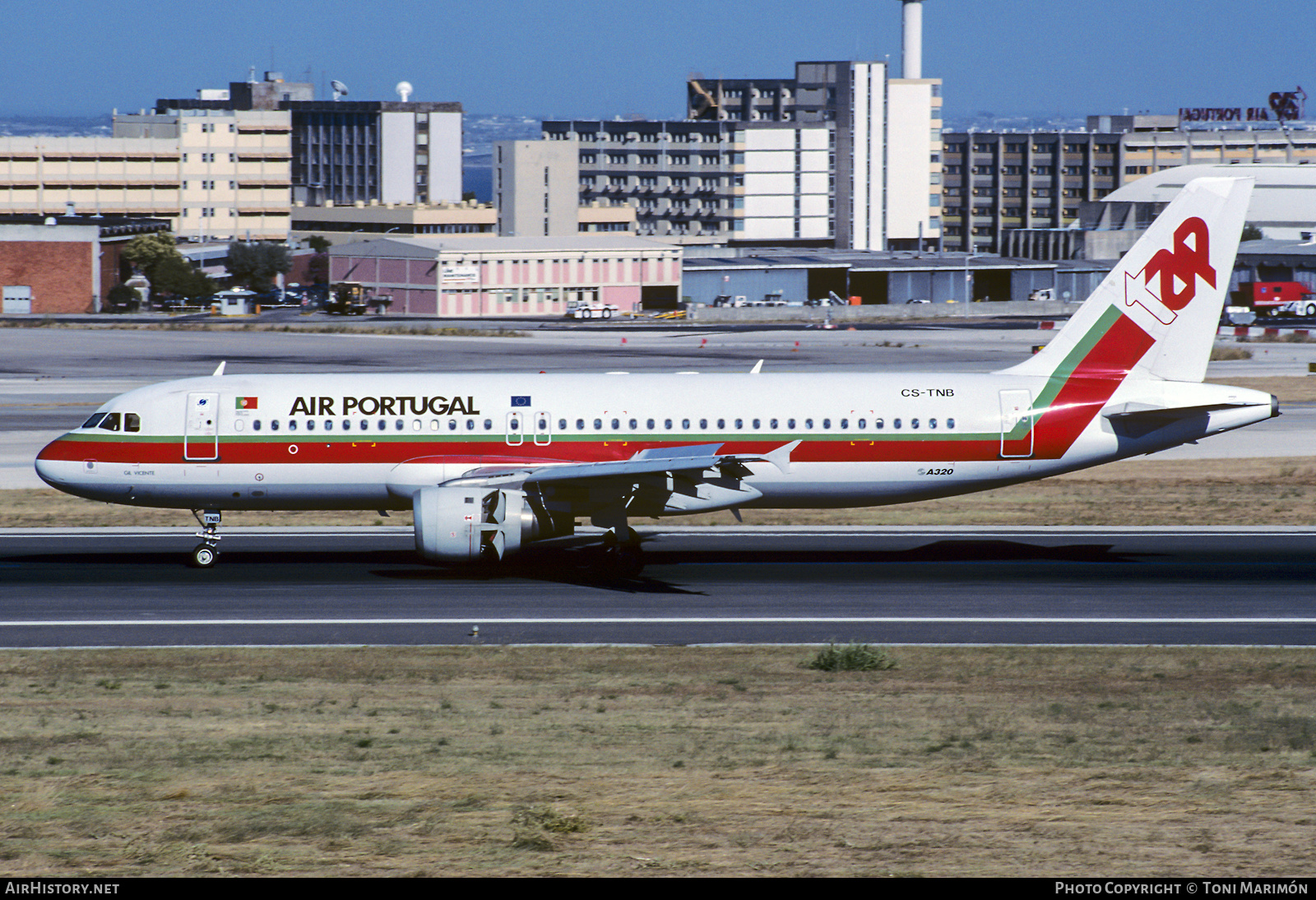 Aircraft Photo of CS-TNB | Airbus A320-211 | TAP Air Portugal | AirHistory.net #482254