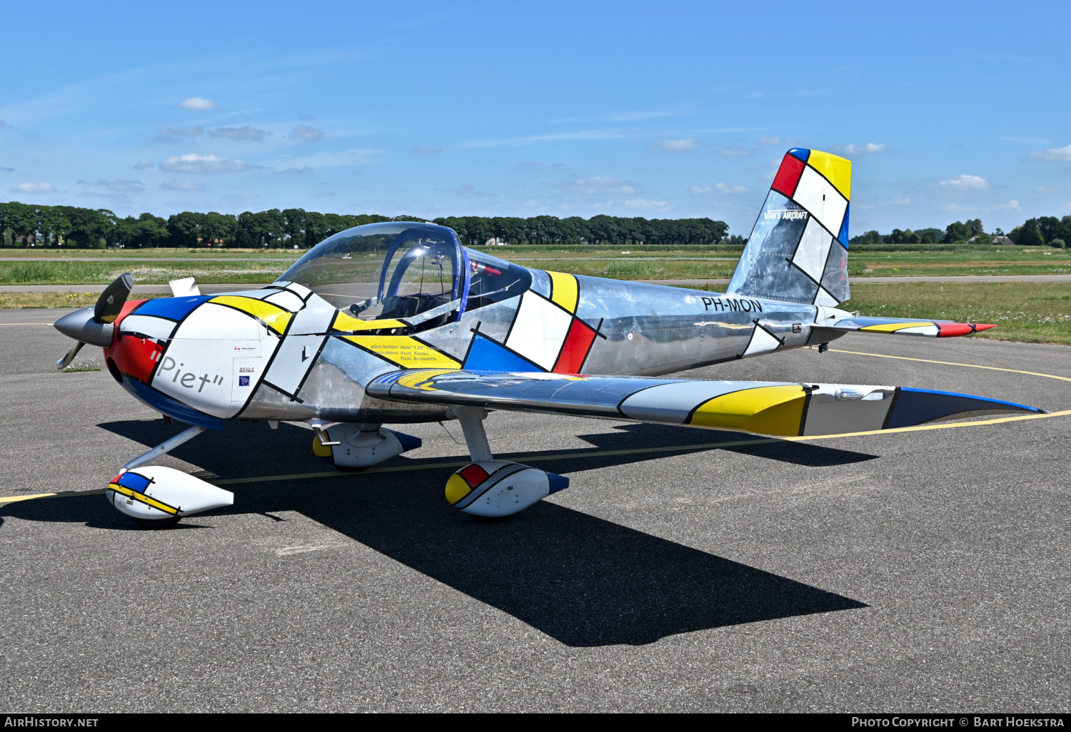 Aircraft Photo of PH-MON | Van's RV-12 | AirHistory.net #482257