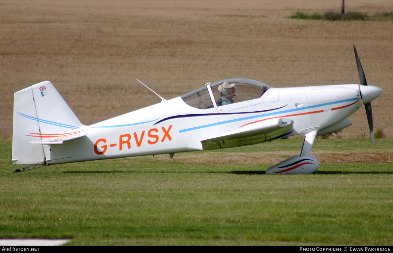 Aircraft Photo of G-RVSX | Van's RV-6 | AirHistory.net #482284