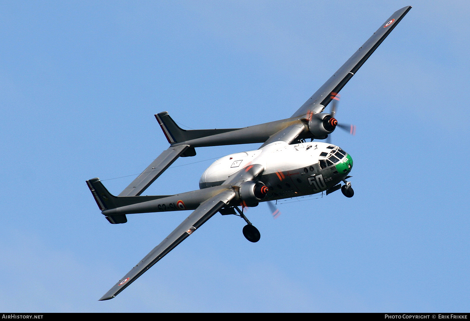 Aircraft Photo of F-AZVM / 105 | Nord 2501F-3 Noratlas | France - Air Force | AirHistory.net #482309