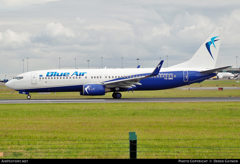 Aircraft Photo of YR-BMQ | Boeing 737-8FH | Blue Air | AirHistory.net #482352