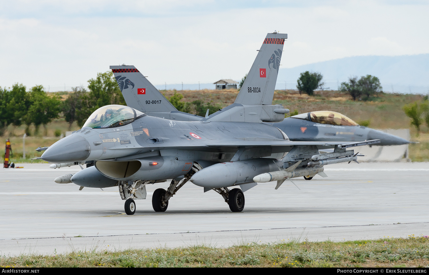 Aircraft Photo of 88-0034 | General Dynamics F-16CG Fighting Falcon | Turkey - Air Force | AirHistory.net #482358