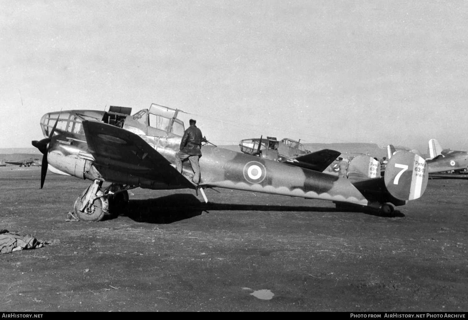 Aircraft Photo of 831 | Potez 63.11 | France - Air Force | AirHistory.net #482373