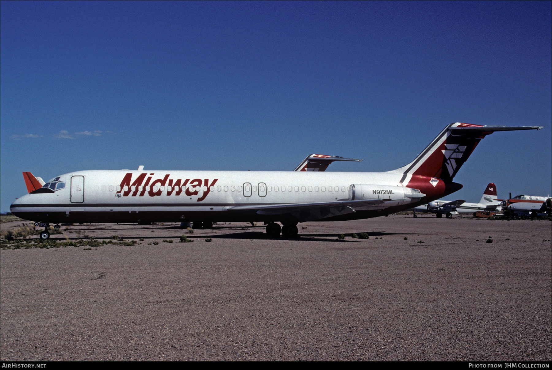 Aircraft Photo of N972ML | McDonnell Douglas DC-9-31 | Midway Airlines | AirHistory.net #482388