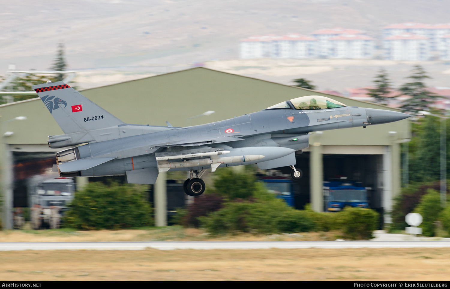 Aircraft Photo of 88-0034 | General Dynamics F-16C Fighting Falcon | Turkey - Air Force | AirHistory.net #482403
