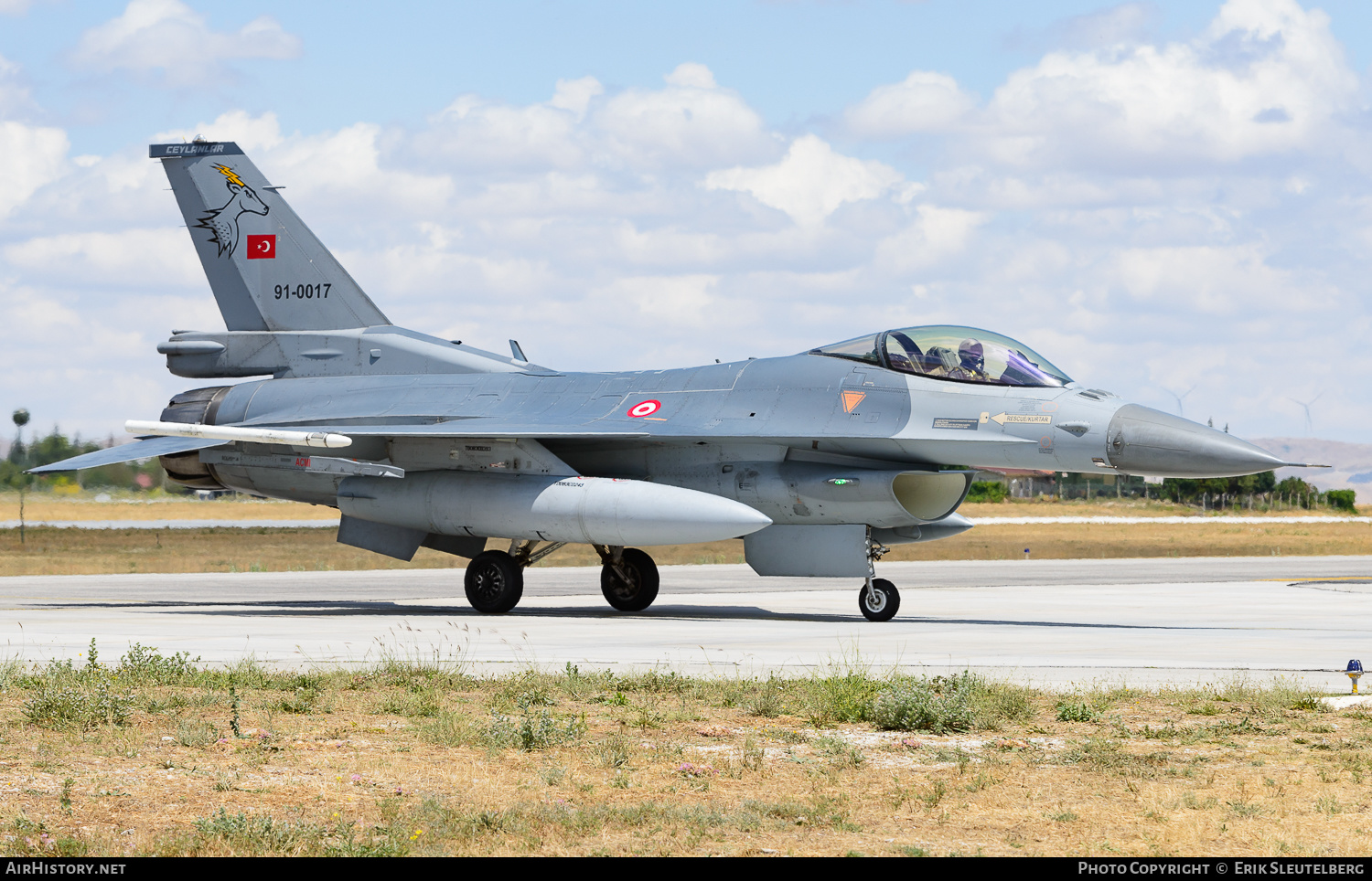 Aircraft Photo of 91-0017 | General Dynamics F-16C Fighting Falcon | Turkey - Air Force | AirHistory.net #482408