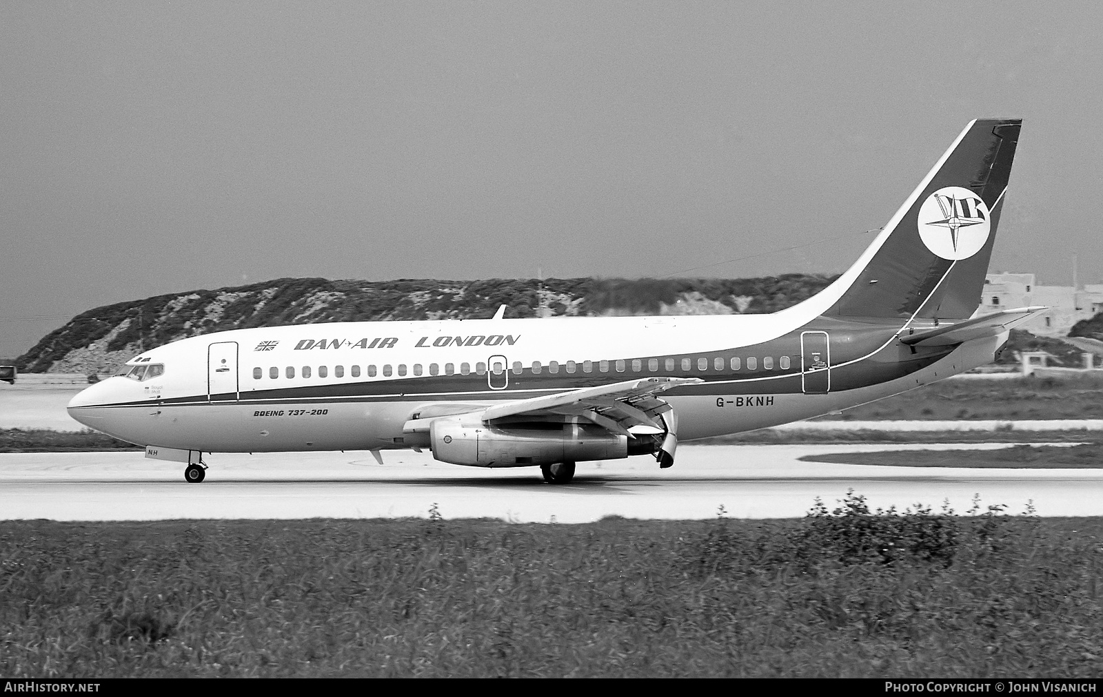 Aircraft Photo of G-BKNH | Boeing 737-210/Adv | Dan-Air London | AirHistory.net #482414