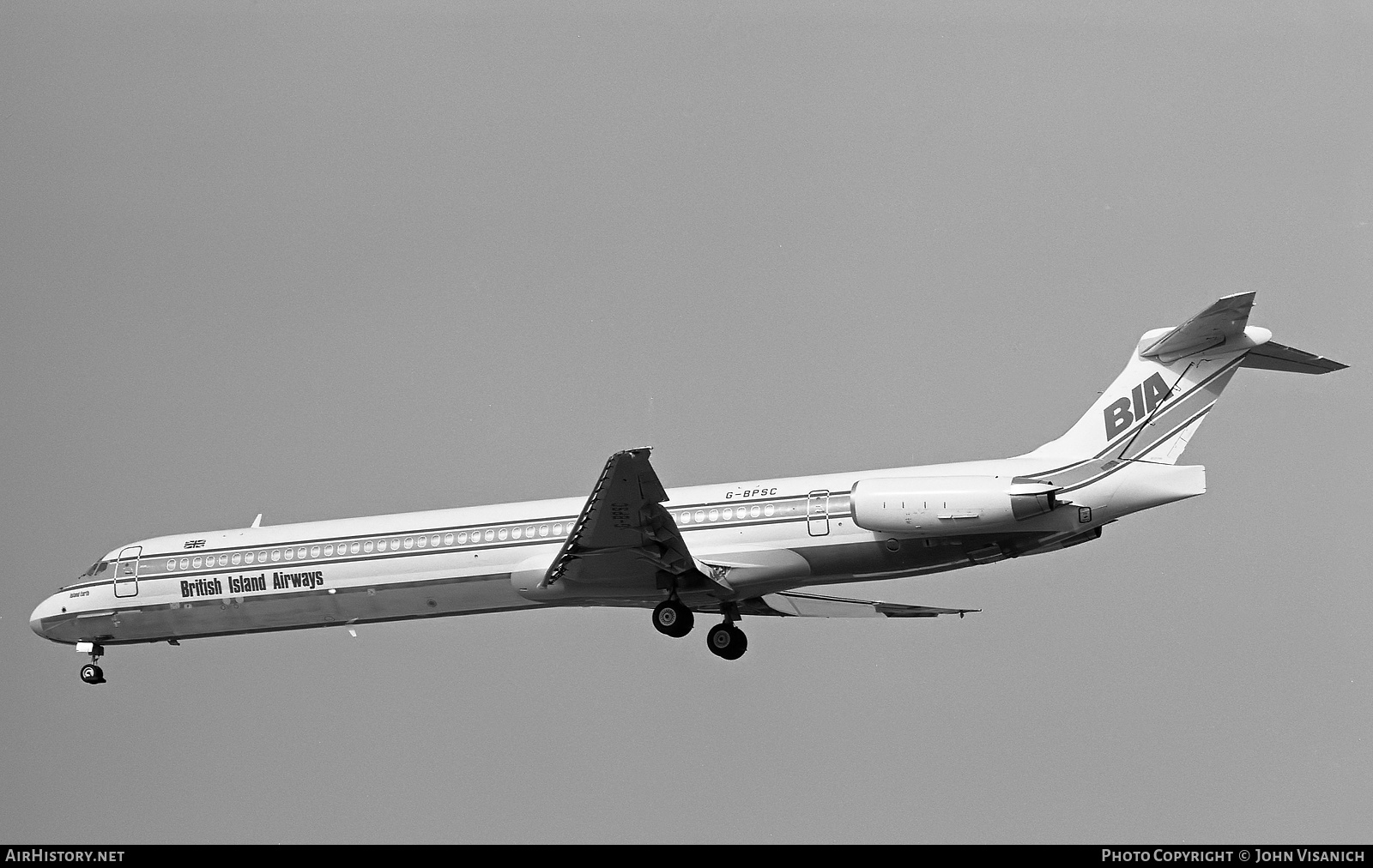Aircraft Photo of G-BPSC | McDonnell Douglas MD-83 (DC-9-83) | British Island Airways - BIA | AirHistory.net #482435