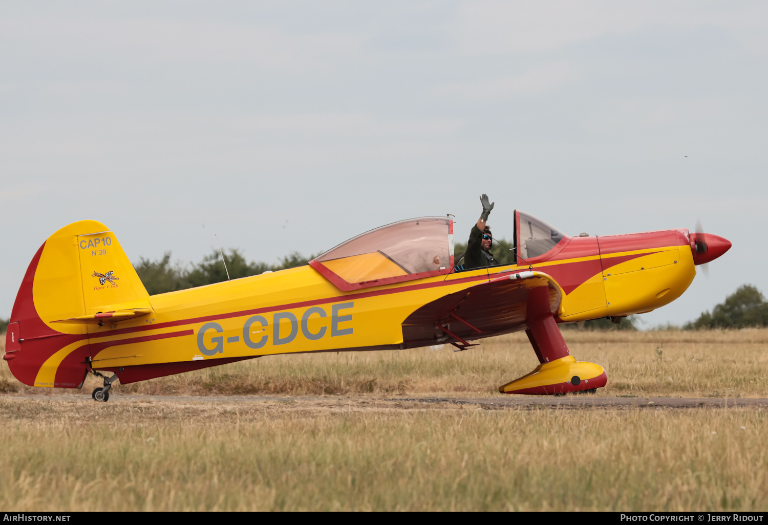 Aircraft Photo of G-CDCE | Mudry CAP-20B | The Tiger Club | AirHistory.net #482450