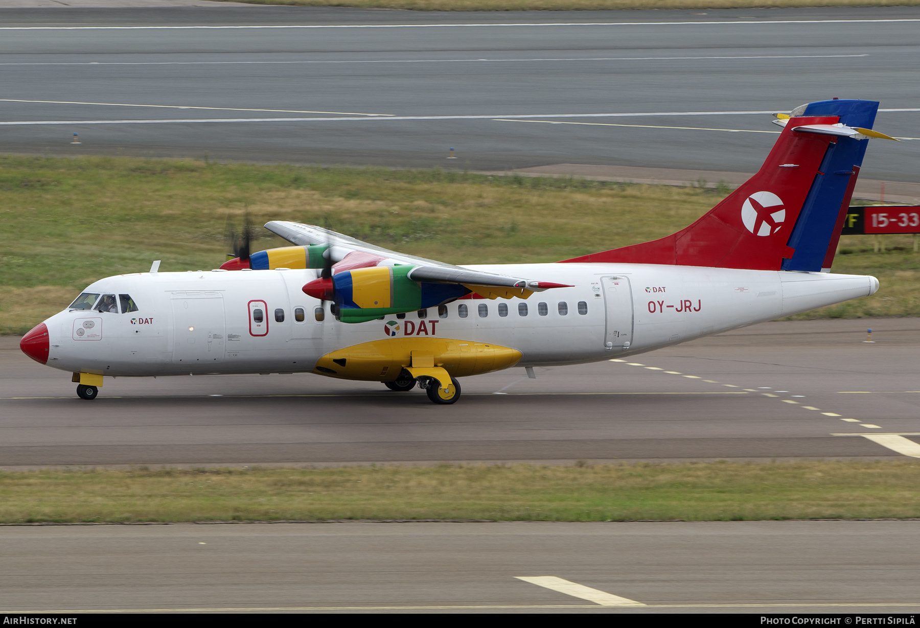 Aircraft Photo of OY-JRJ | ATR ATR-42-320 | Danish Air Transport - DAT | AirHistory.net #482455