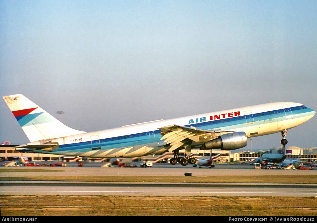 Aircraft Photo of F-BUAE | Airbus A300B2-1C | Air Inter | AirHistory.net #482460