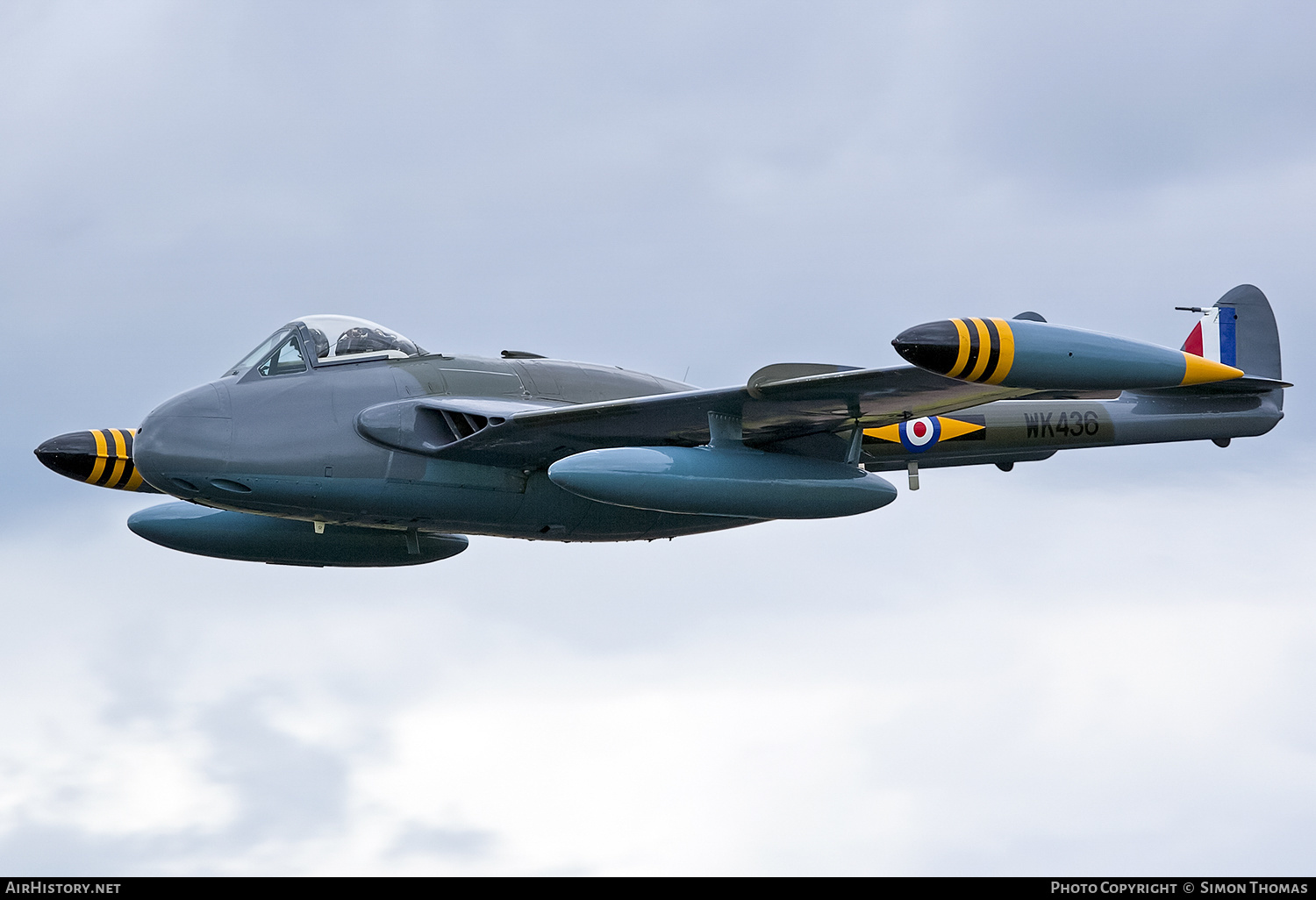 Aircraft Photo of G-VENM / WK436 | De Havilland D.H. 112 Venom FB50 | UK - Air Force | AirHistory.net #482463