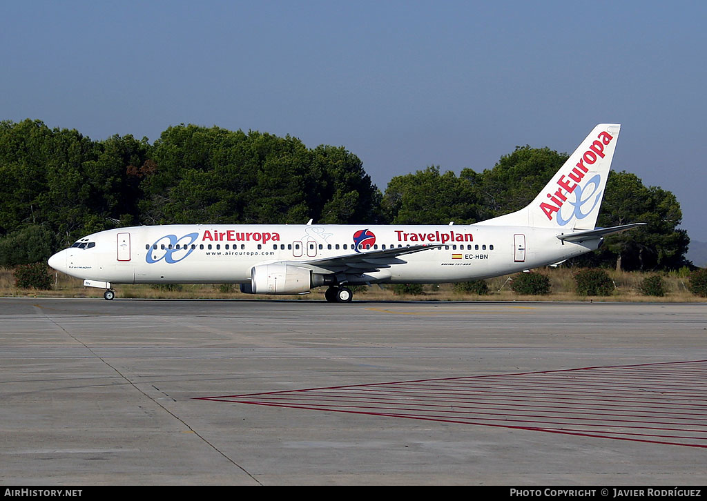 Aircraft Photo of EC-HBN | Boeing 737-85P | Air Europa | AirHistory.net #482485