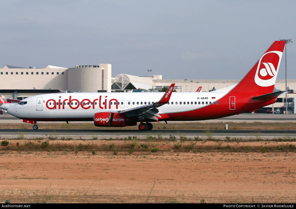 Aircraft Photo of D-ABAR | Boeing 737-86J | Air Berlin | AirHistory.net #482491