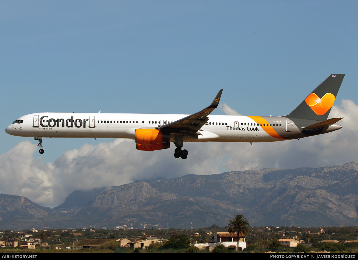 Aircraft Photo of G-JMAA | Boeing 757-3CQ | Thomas Cook Airlines | AirHistory.net #482496