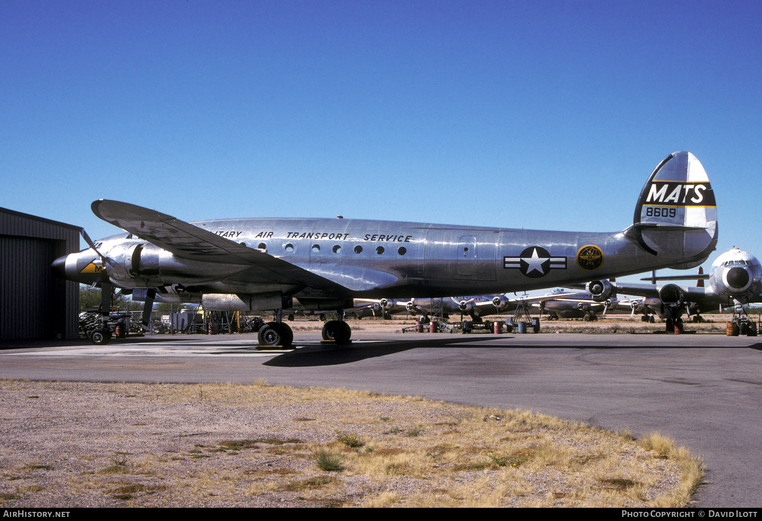 Aircraft Photo of N494TW / 8609 | Lockheed C-121A Constellation | USA - Air Force | AirHistory.net #482503