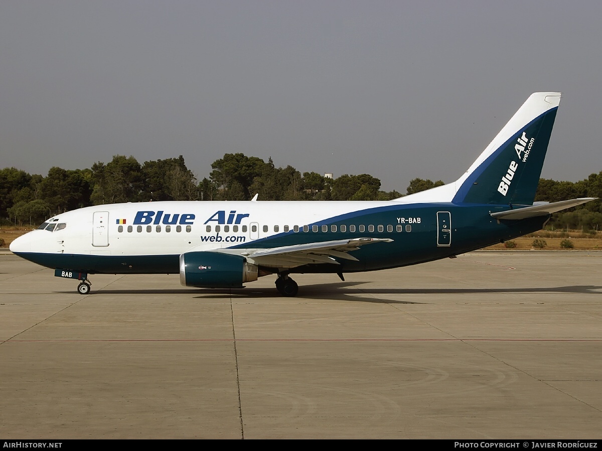 Aircraft Photo of YR-BAB | Boeing 737-53A | Blue Air | AirHistory.net #482507