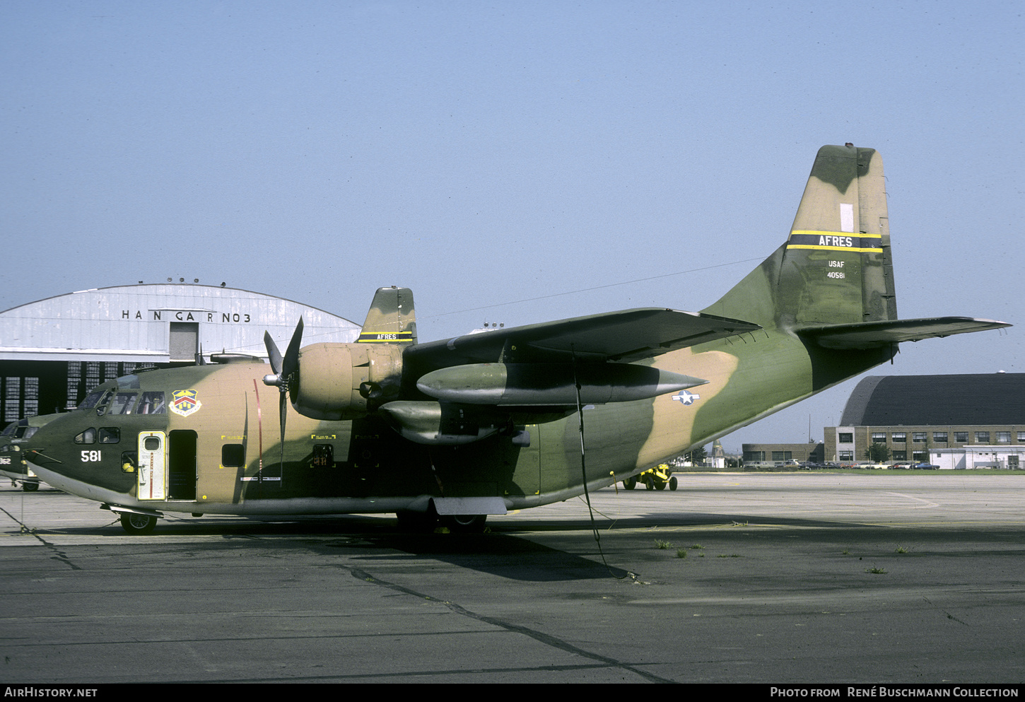 Aircraft Photo of 54-581 / 40581 | Fairchild C-123K Provider | USA - Air Force | AirHistory.net #482508