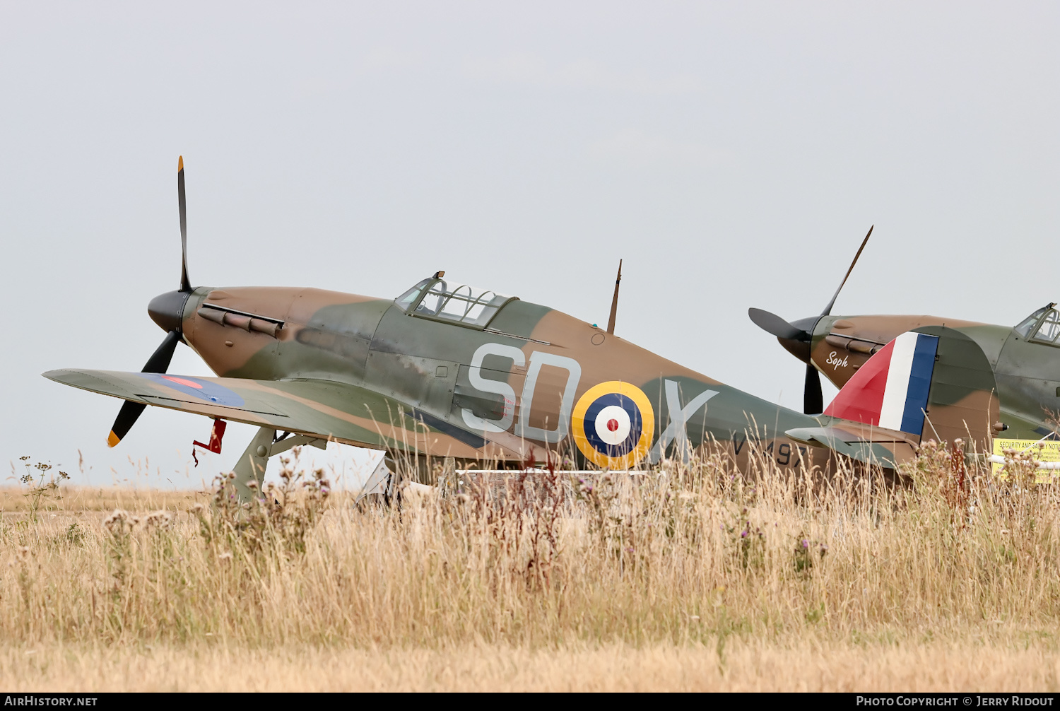 Aircraft Photo of G-HRLI / V7497 | Hawker Hurricane Mk1 | UK - Air Force | AirHistory.net #482511