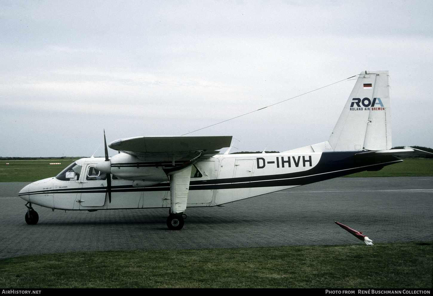 Aircraft Photo of D-IHVH | Britten-Norman BN-2A-2 Islander | ROA - Roland Air | AirHistory.net #482529